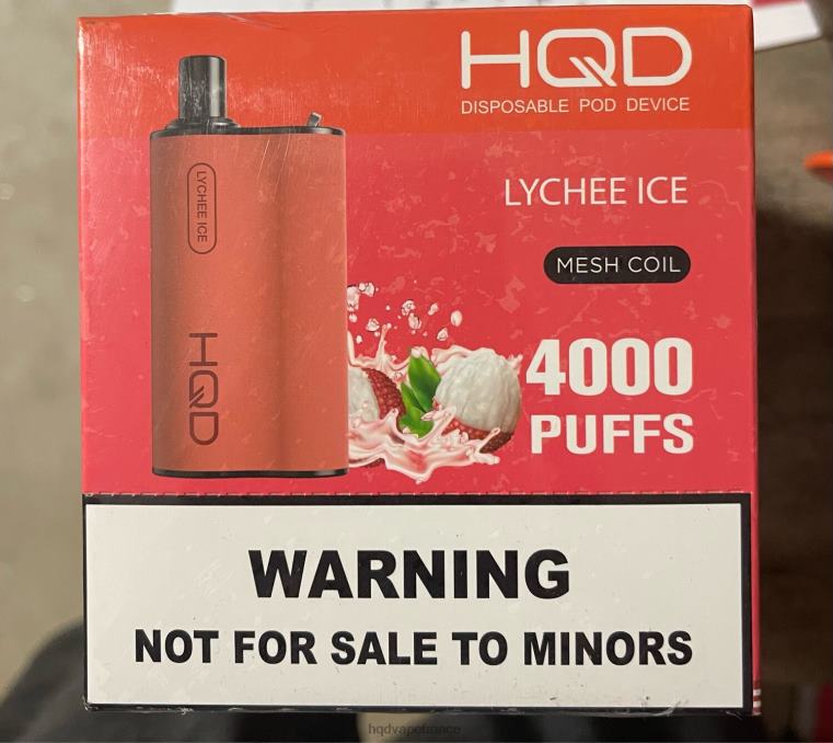 HQD Flavors Vape - HQD BOX 4000 bouffées glace au litchi D2684110