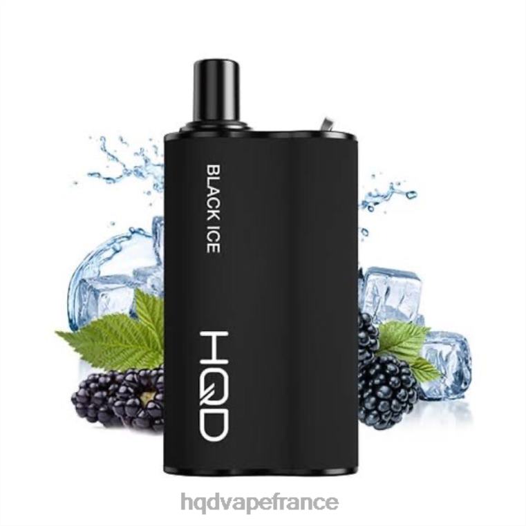 HQD Marseille - HQD BOX 4000 bouffées glace noir D268483