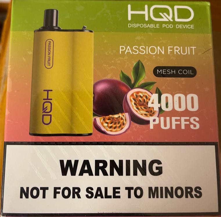 HQD Online Shop - HQD BOX 4000 bouffées fruit de la passion D268495