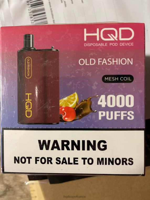 HQD Vape Online Shop - HQD BOX 4000 bouffées ancienne mode D2684104