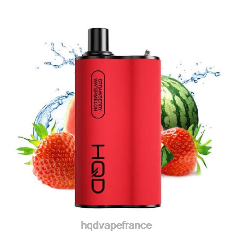 HQD Vape Shop - HQD BOX 4000 bouffées pastèque fraise D268476