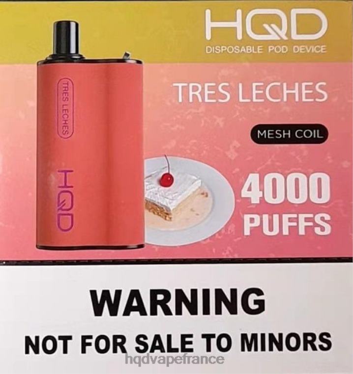 HQD Vape Shop - HQD BOX 4000 bouffées très leches D2684116