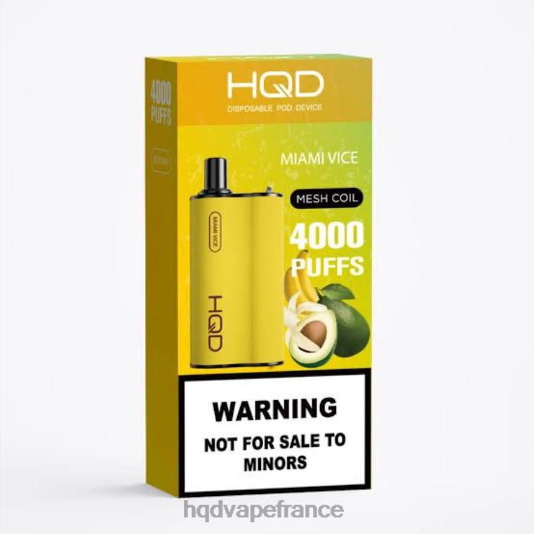 HQD Vape Store - HQD BOX 4000 bouffées cantaloup D2684117