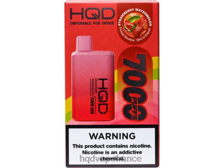 HQD Flavors Vape - HQD CUVIE BAR jetable pastèque fraise D2684260
