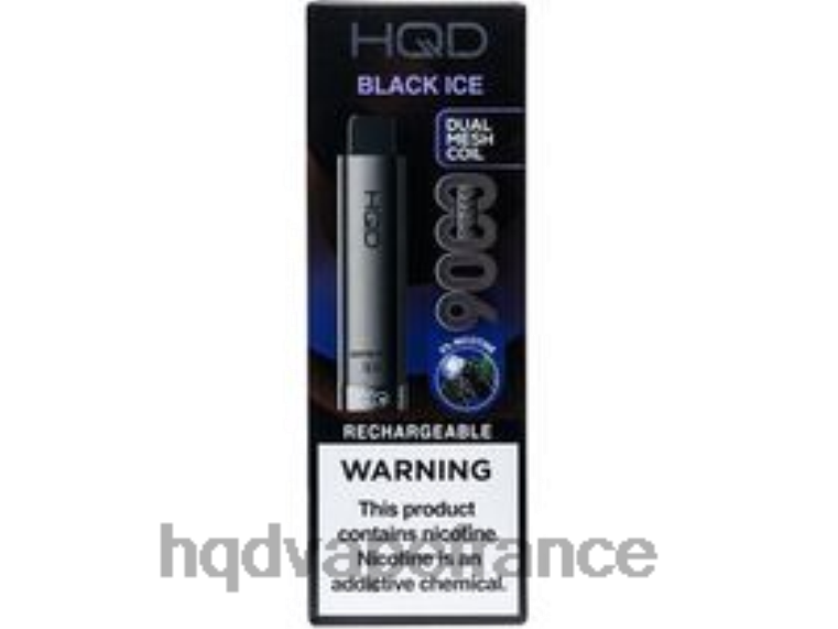 HQD Flavors Vape - HQD CUVIE PLUS 2.0 jetable glace noir D2684270
