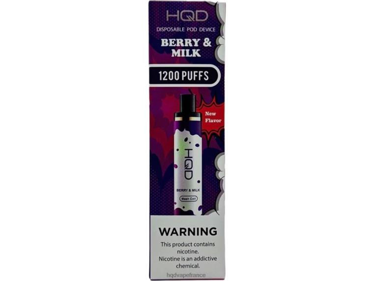 HQD Flavors Vape - HQD CUVIE PLUS jetable baie et lait D2684130