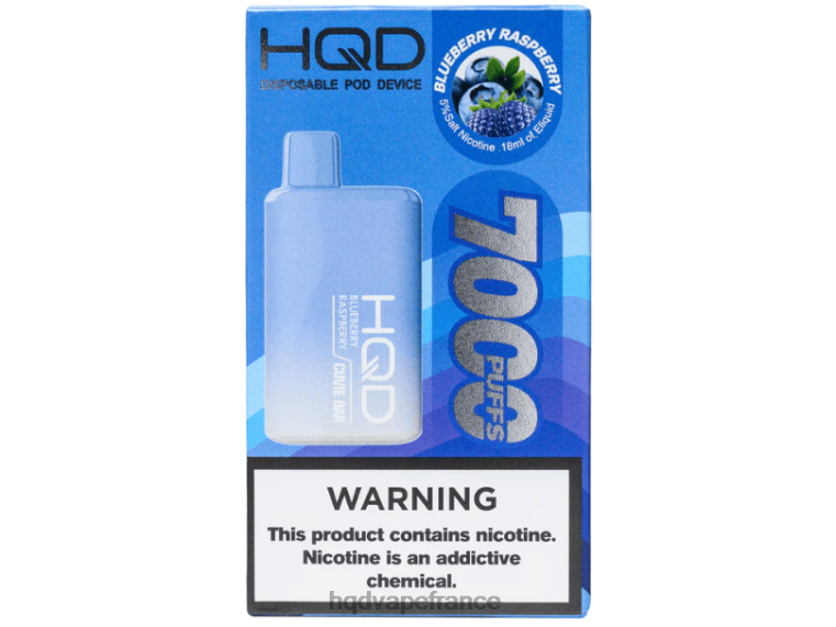 HQD Online Shop - HQD CUVIE BAR jetable myrtille framboise D2684145