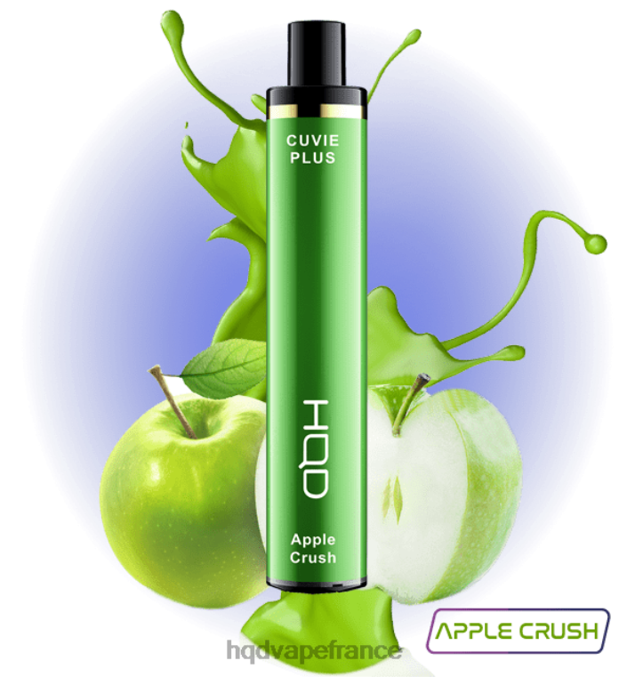HQD Online Shop - HQD CUVIE PLUS 1200 bouffées pomme écrasée D2684125