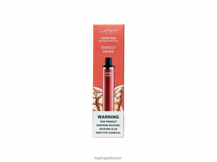HQD Online Shop - HQD CUVIE PLUS vape jetable boisson énergisante D2684165