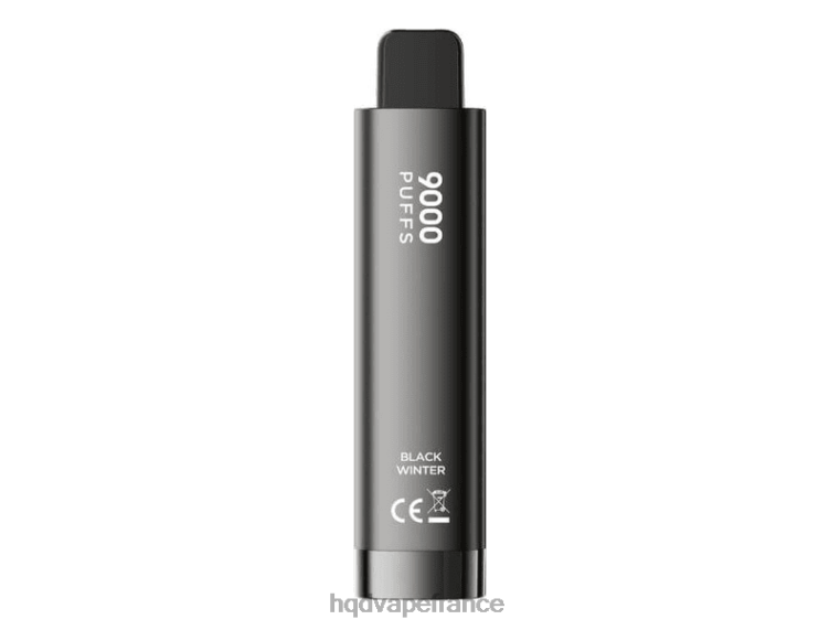 HQD Vape France - HQD CUVIE 9000 PUFFS jetable hiver noir D2684271