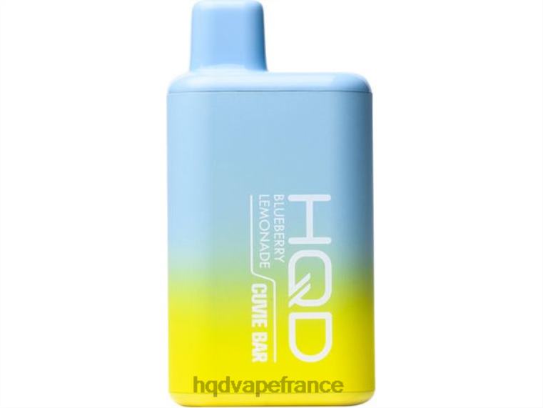 HQD Vape France - HQD CUVIE BAR jetable limonade aux bleuets D2684141