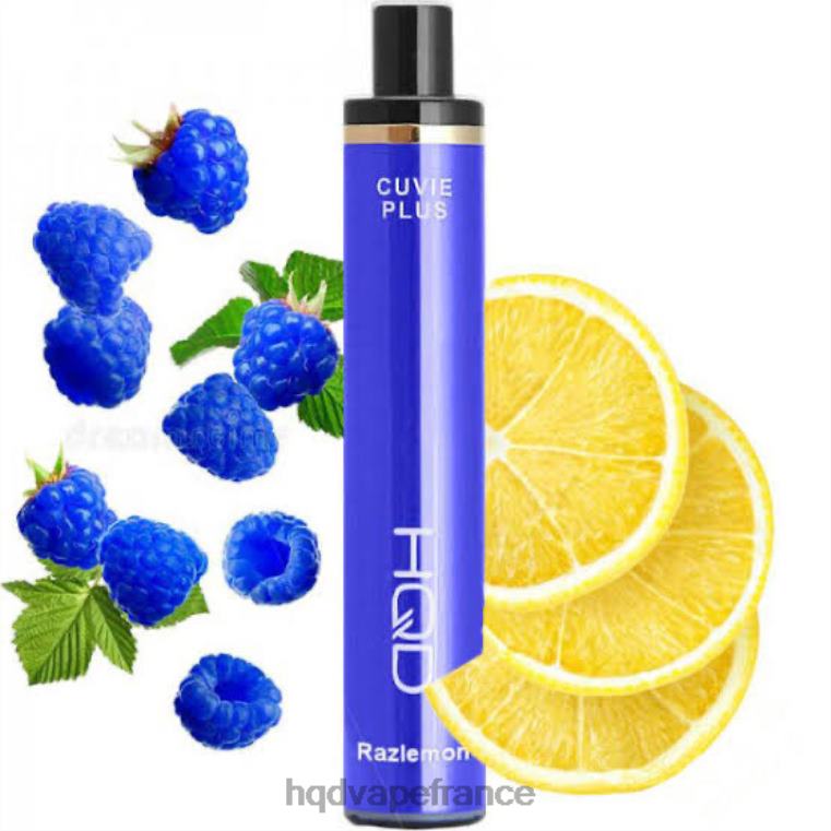 HQD Vape Online Shop - HQD CUVIE PLUS 1200 bouffées citron raz D2684124