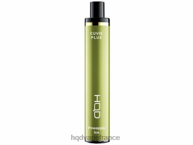 HQD Vape Online Shop - HQD CUVIE PLUS vape jetable glace à l'ananas D2684234