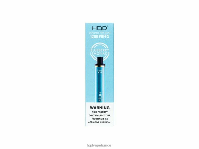 HQD Vape Online Shop - HQD CUVIE PLUS vape jetable limonade aux bleuets D2684144