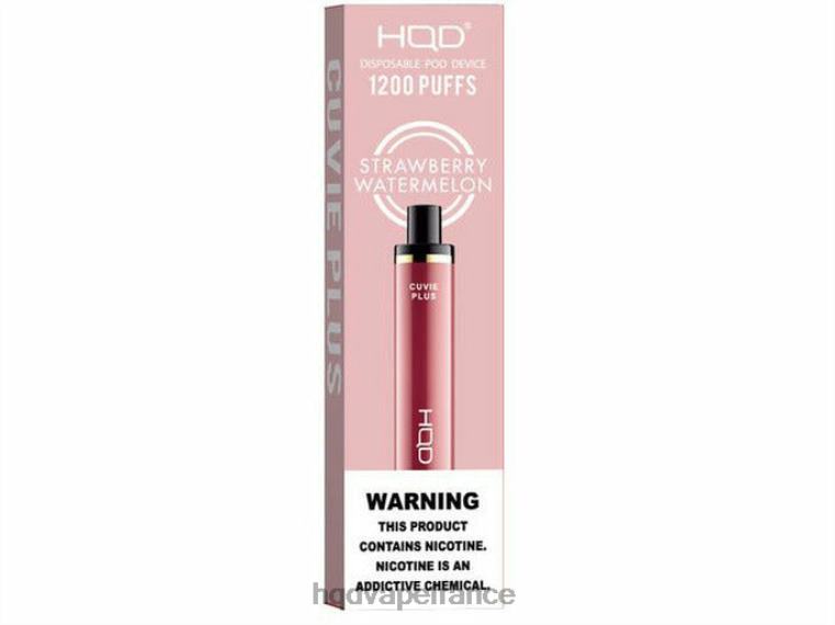 HQD Vape Paris - HQD CUVIE PLUS vape jetable pastèque fraise D2684262