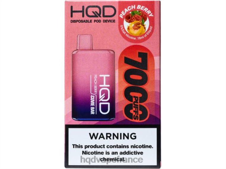 HQD Vape Price - HQD CUVIE BAR jetable baie de pêche D2684228