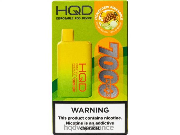 HQD Vape Shop - HQD CUVIE BAR jetable ananas miel D2684176