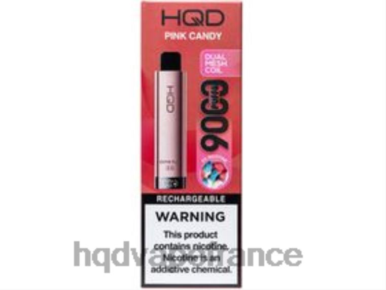 HQD Vape Shop - HQD CUVIE PLUS 2.0 jetable bonbon rose D2684236