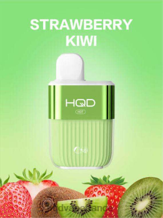 HQD Marseille - HQD HOT 5000 bouffées fraise-kiwi D268463