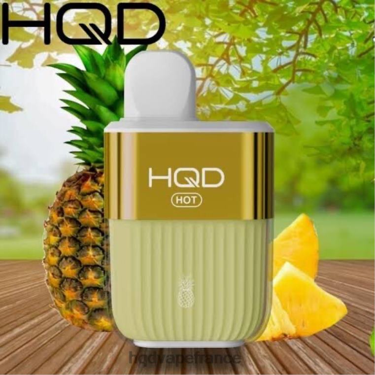 HQD Online Shop - HQD HOT 5000 bouffées ananas D268465