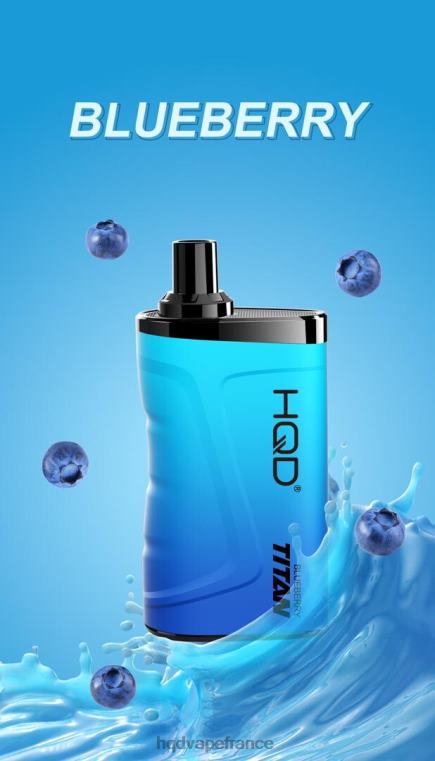 HQD Online Shop - HQD TITAN 7000 bouffées myrtille D26845