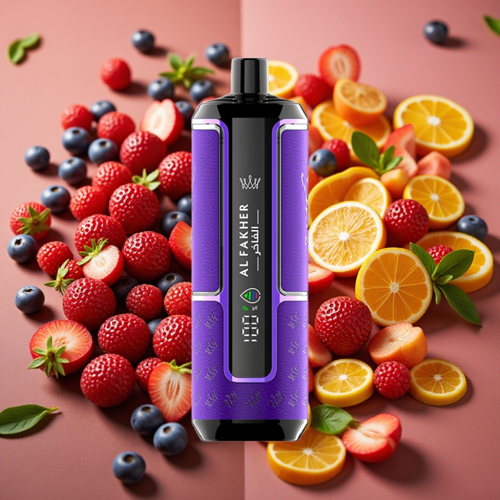 Al Fakher Crown Bar 15K Hypermax 22ml 600mAh Type-C Amour Magique