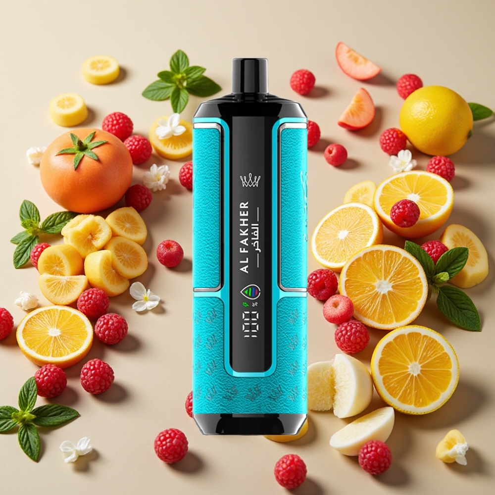 Al Fakher Crown Bar 15K Hypermax Disposable Gomme Menthe 22ml 6mg