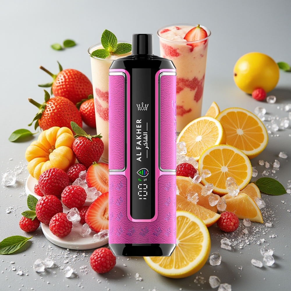 Al Fakher Crown Bar 15K Hypermax Kit Jetable Luch Ice 22ml 600mAh Type-C