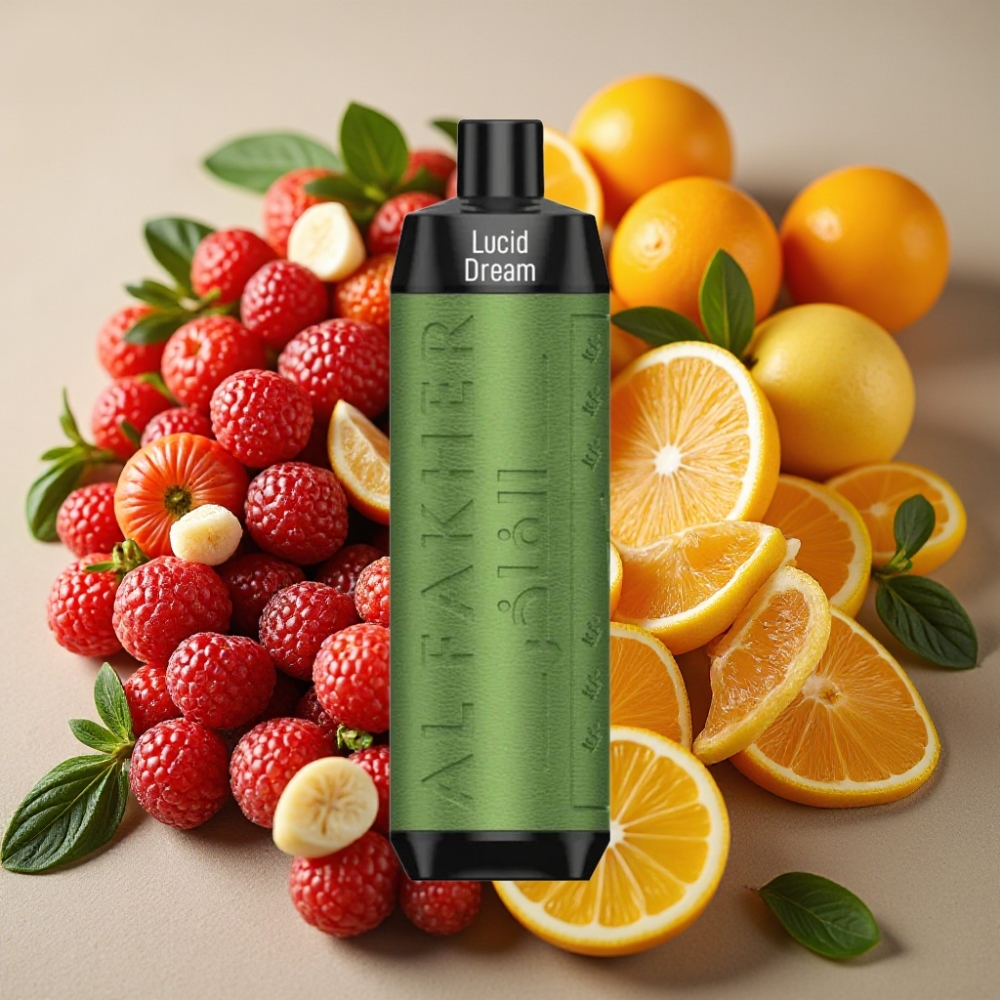 Al Fakher Crown Bar 8000 Crystal Disposable Vape Rêve Lucide – 18ml, 5mg, 600mAh