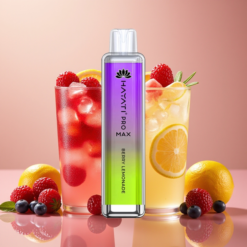 Hayati Pro Max 4000 Puffs 2%-5% Nicotine 1400mAh Citronnade aux Baies