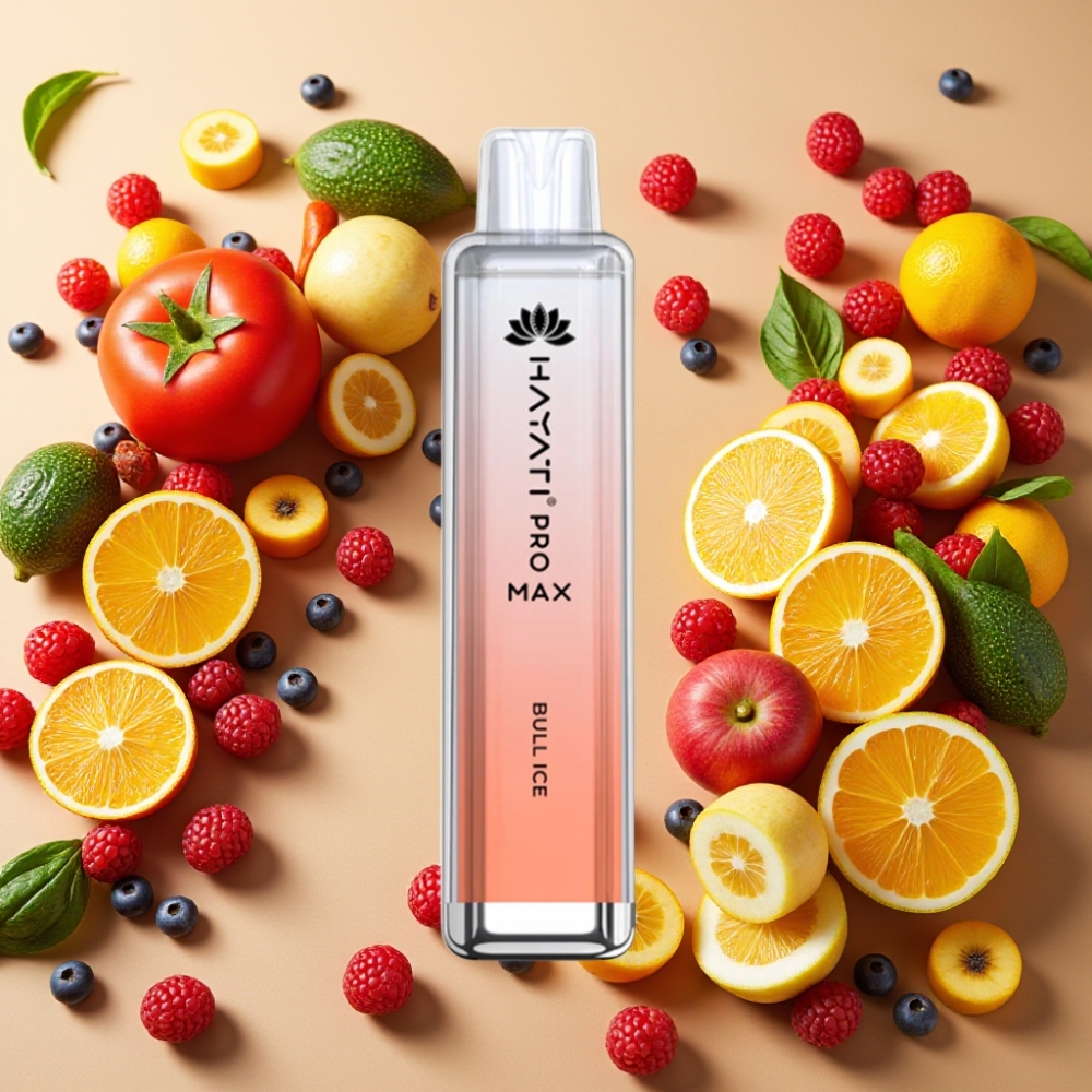 Hayati Pro Max 4000 Puffs Glace Taureau 2% 5% 1400mAh TPD