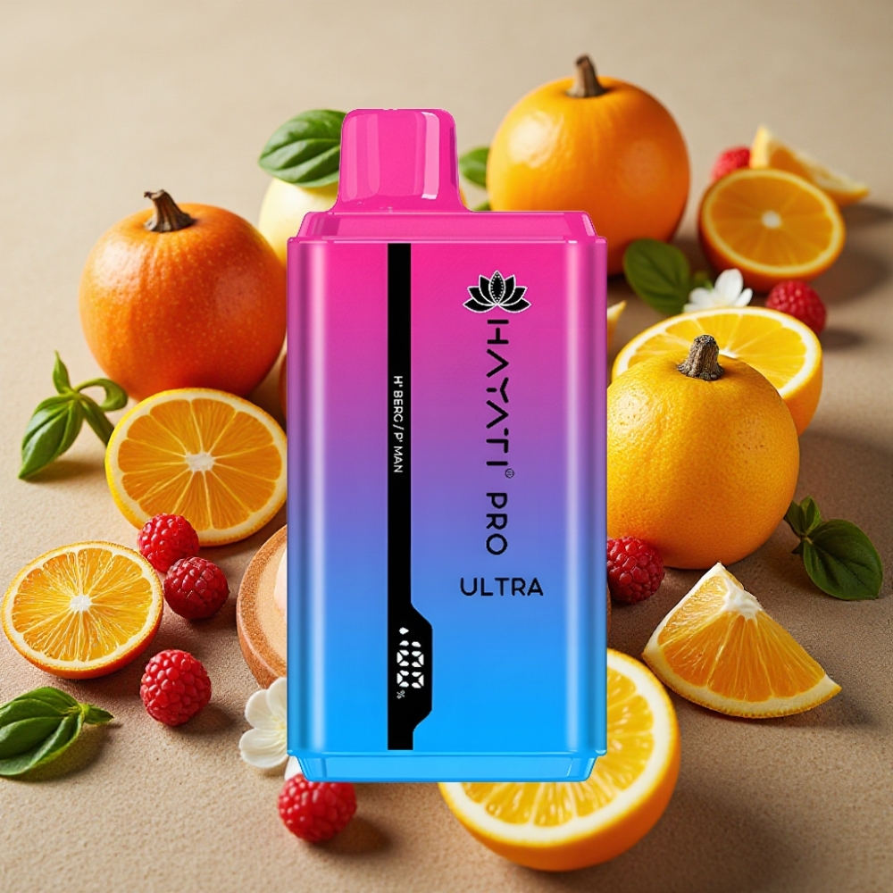 Hayati Pro Ultra 15000 Puffs 2×12ml 2% H' Berg P' Man France vape fournisseur