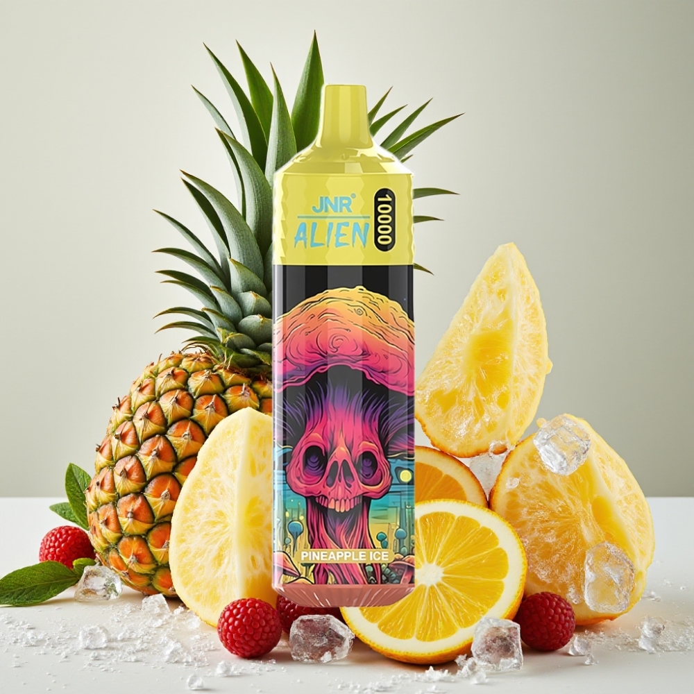 JNR Alien 10000 Puffs Ananas Glacé 850mAh 20ml Type-C LED RGB