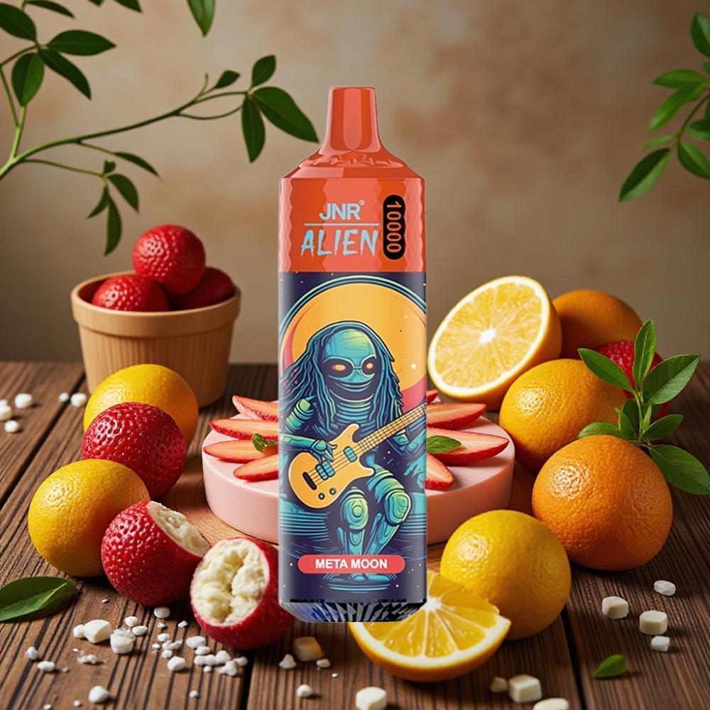 JNR Alien 10000 Puffs Lune Méta 850mAh 20ml Type-C RGB France vape fournisseur