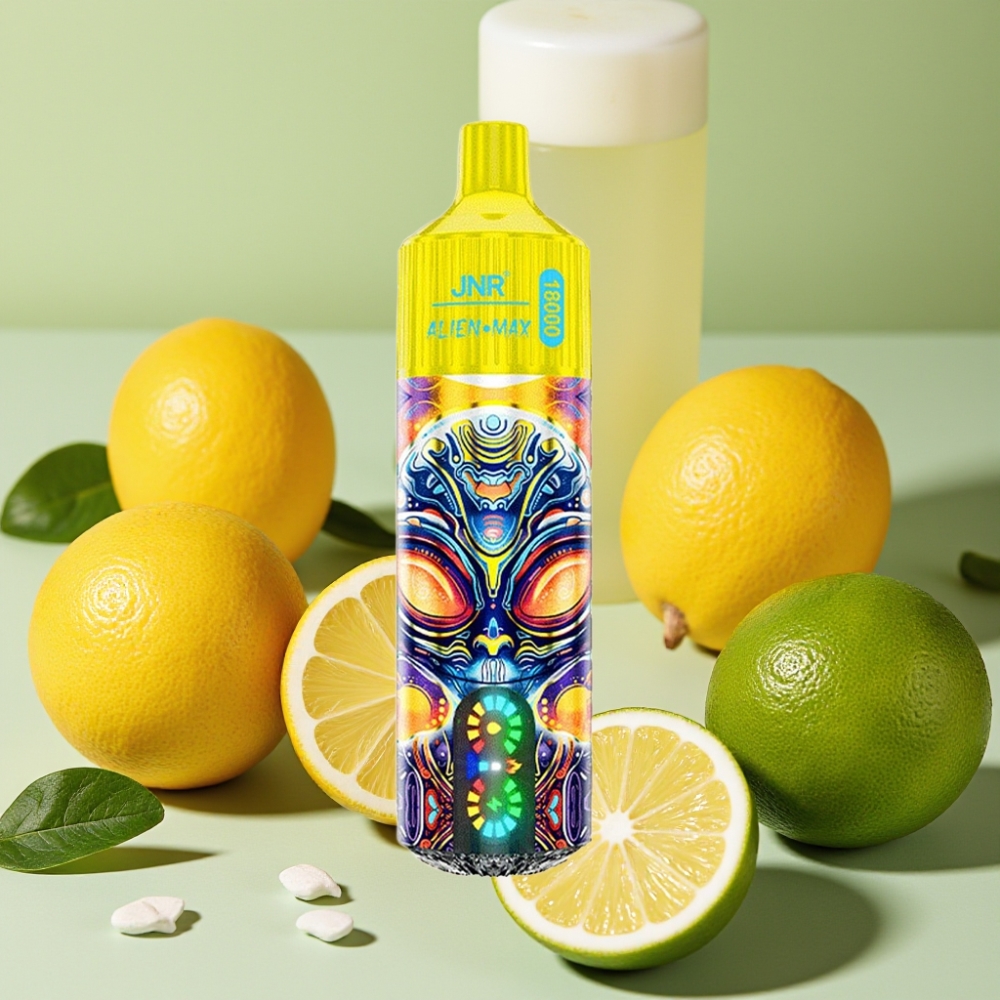 JNR Alien Max 18000 Puffs Citron & Citron Vert - 20 saveurs, 850mAh, 28ml