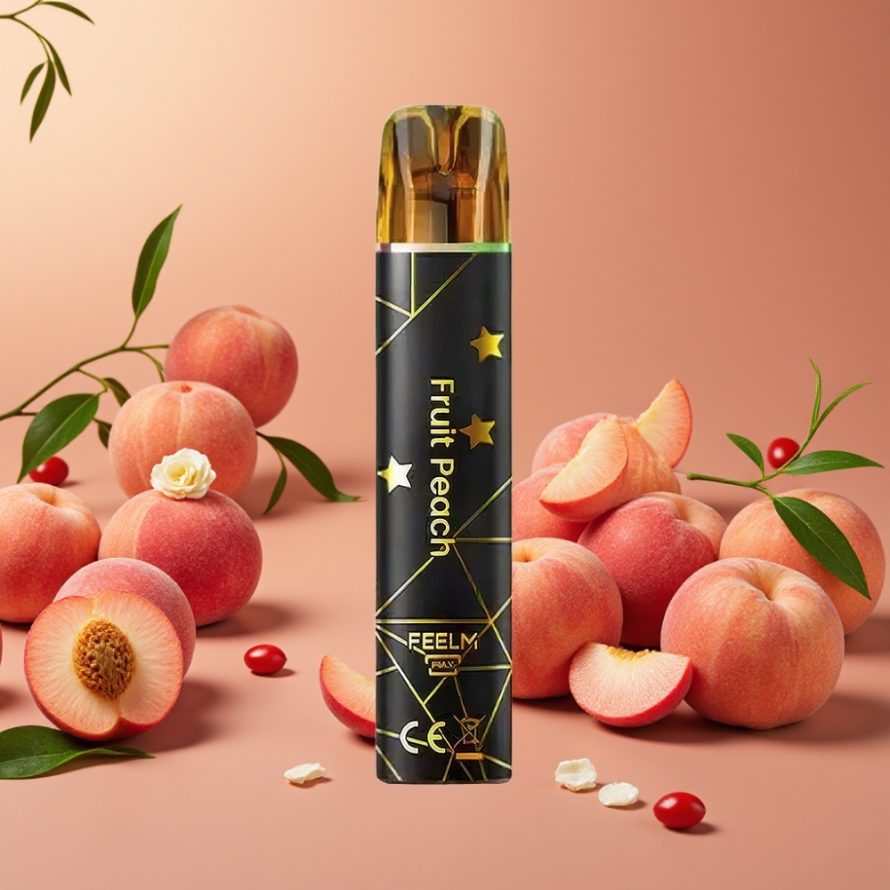 JNR Black&Golden 800 Puffs 2ml 2% Pêche France vape fournisseur