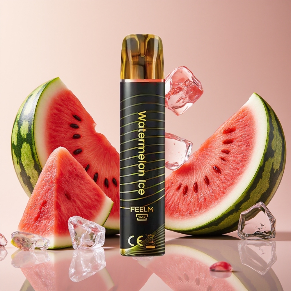 JNR Black&Golden 800 Puffs Pastèque Glacée 550mAh 2ml TPD 2%