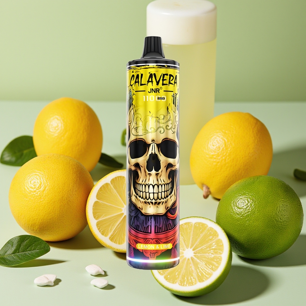 JNR Calavera 11000 Puffs Citron & Citron Vert Type-C 850mAh 21ml 1.0ohm