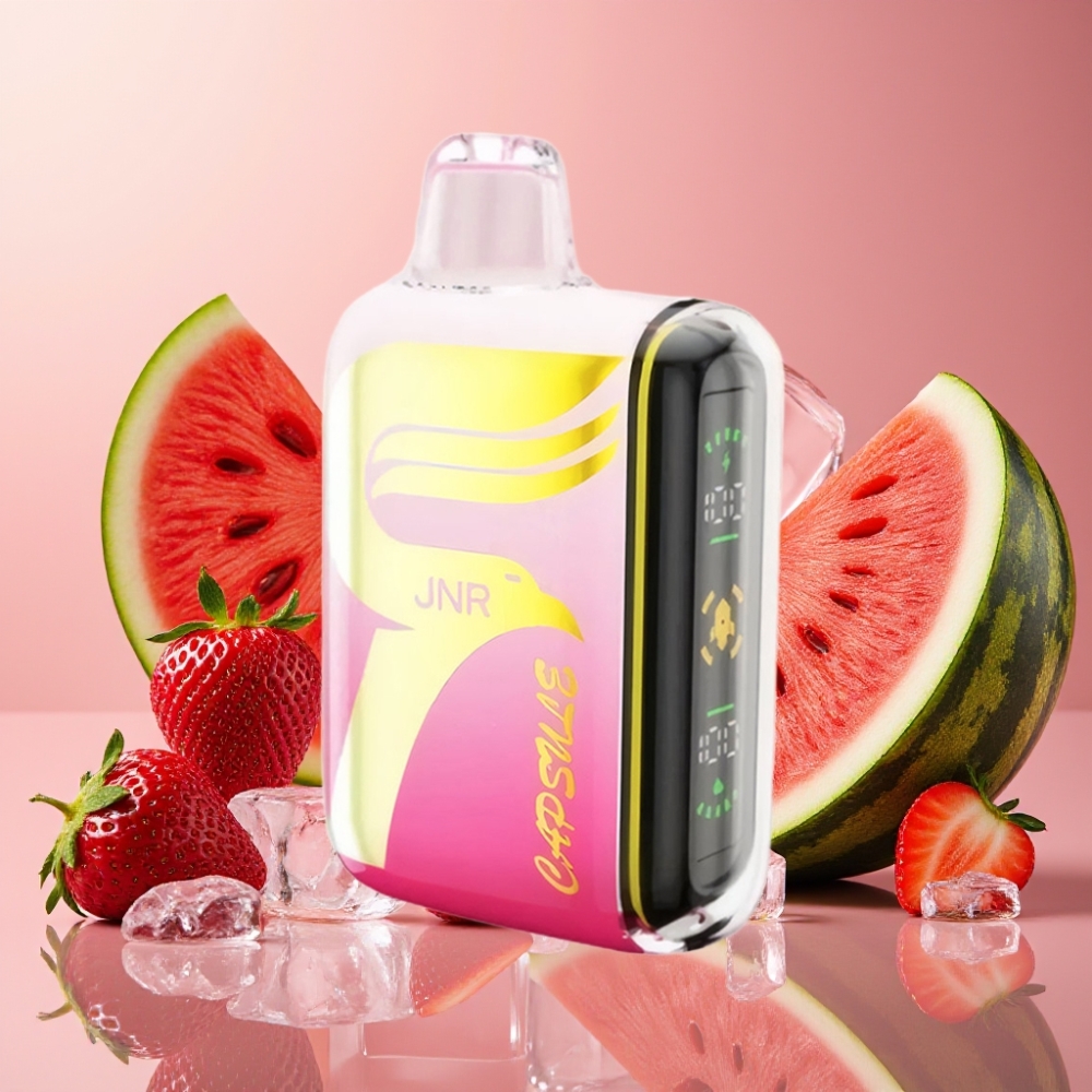 JNR Capsule 15000 Puffs Fraise Pastèque Glacée 20ml 850mAh 20W