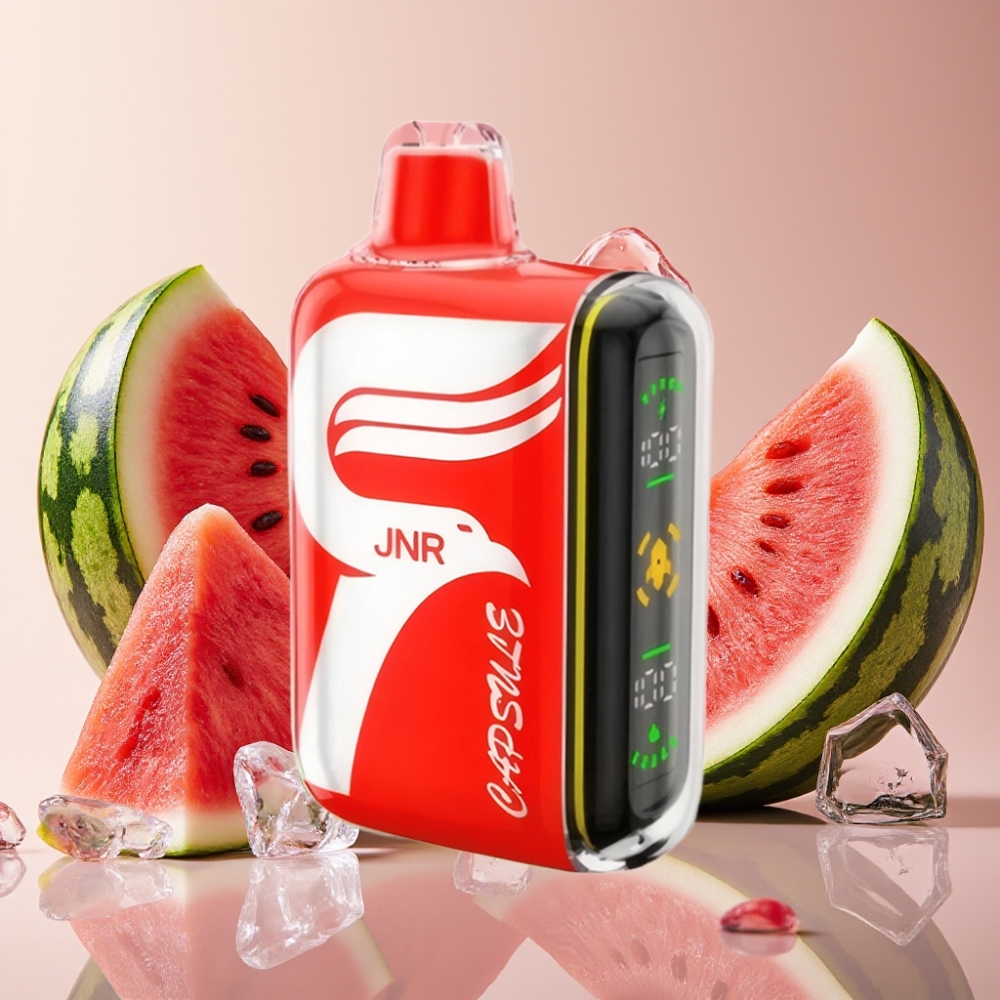 JNR Capsule 15000 Puffs Pastèque Glacée – 20ml, 850mAh, Double Mesh