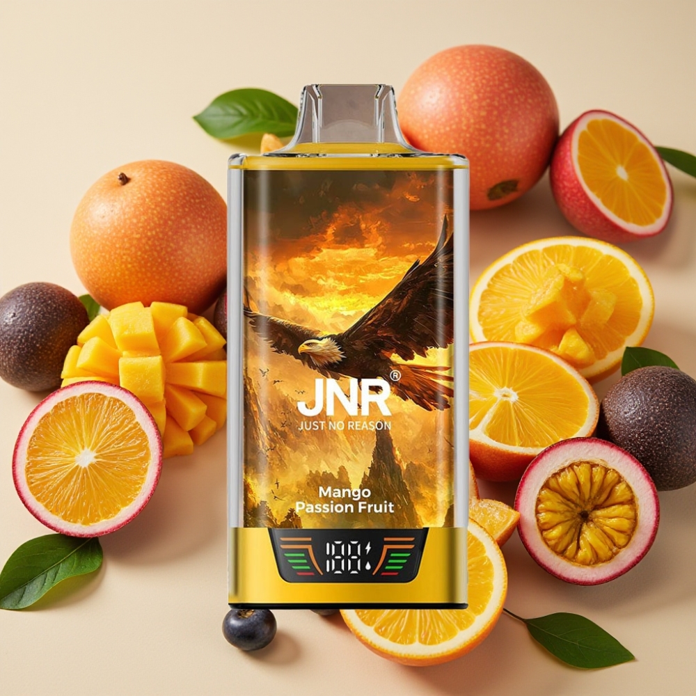 JNR Falcon Pro 28000 Disposable Vape Mangue Fruit de la Passion 30ml 5%