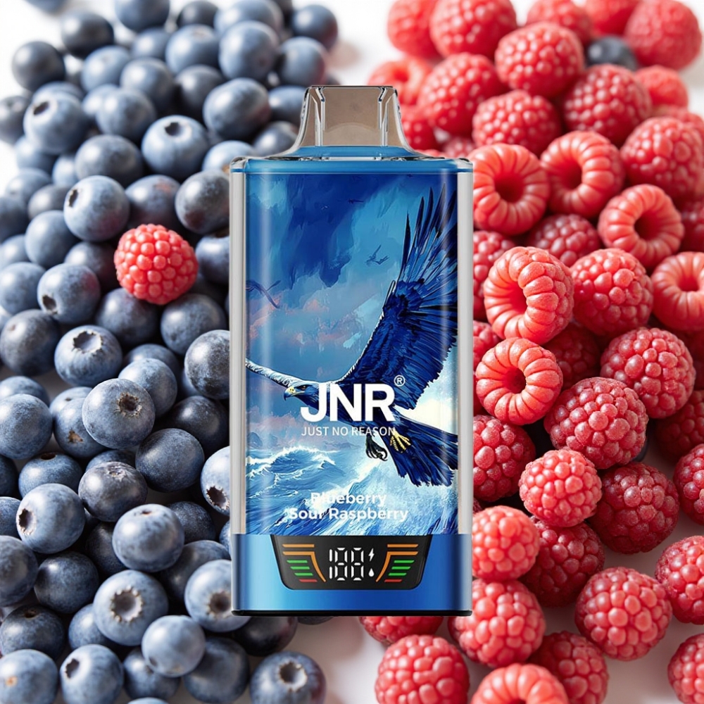 JNR Falcon Pro 28000 Disposable Vape Myrtille Framboise Acidulée 30ml 950mAh 5%