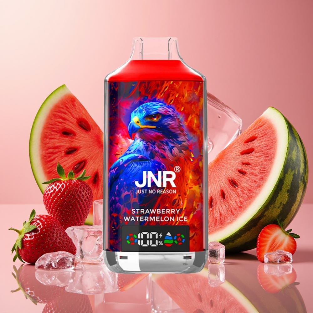 JNR Falcon X 18000 Puffs Fraise Pastèque Glacée 24ml 750mAh Dual Mesh