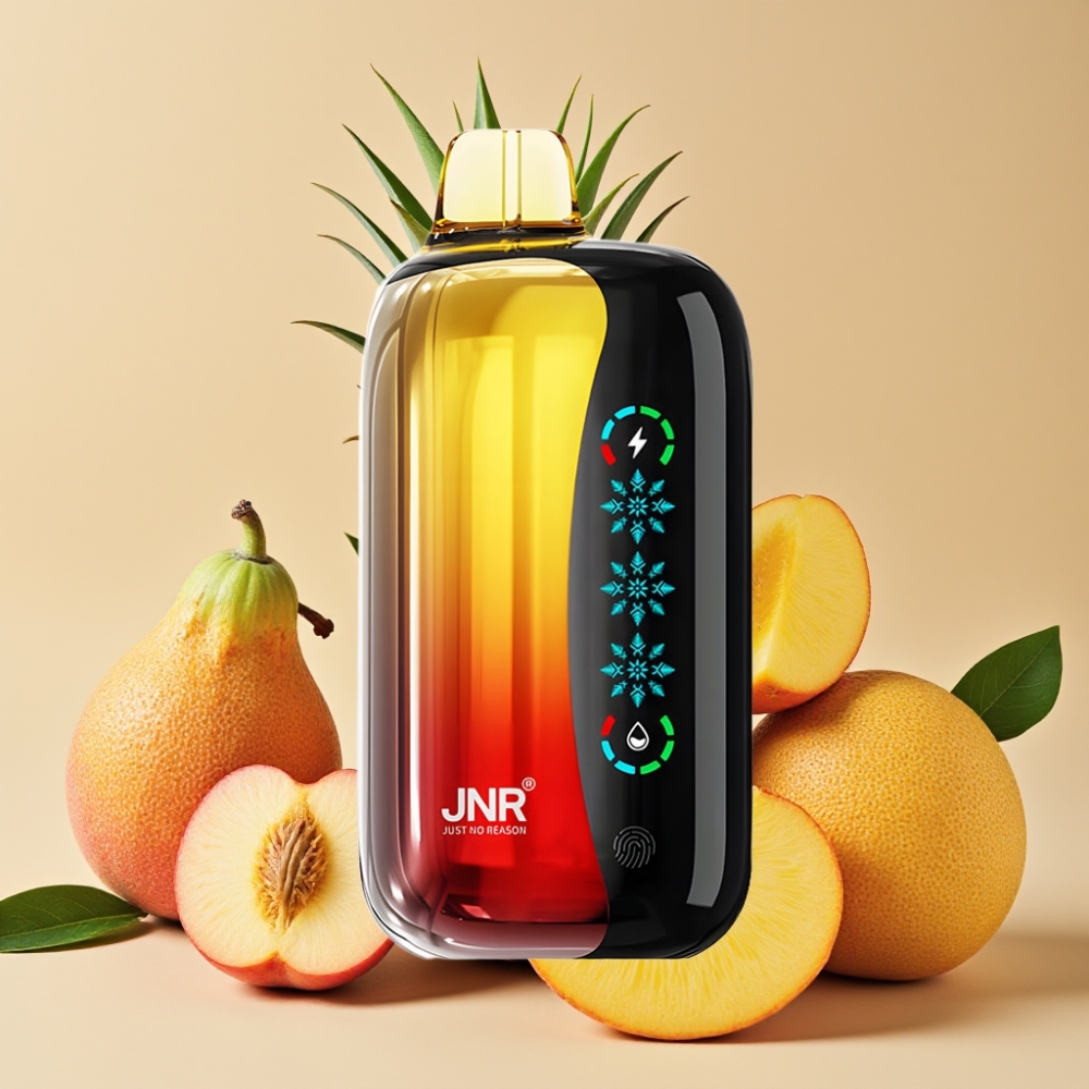 JNR Flex Ice 21000 Puffs Écran Tactile 26ml Pêche Mangue Ananas