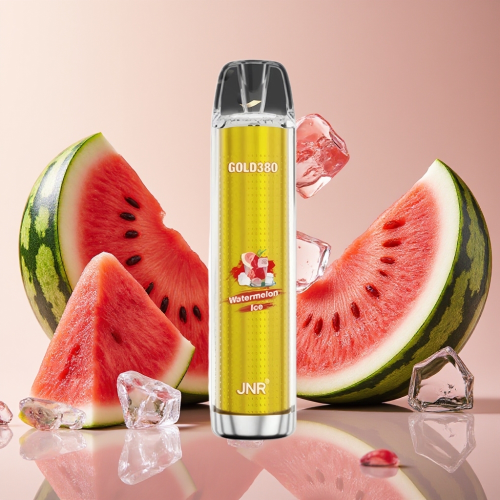 JNR Gold380 6000 Puffs Pastèque Glacée 1500mAh 13ml France vape fournisseur