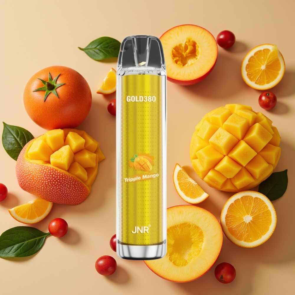 JNR Gold380 6000 Puffs Triple Mangue 1500mAh 13ml 1.0ohm