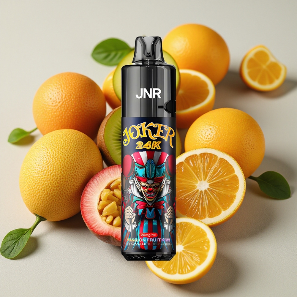 JNR Joker 24K Puffs 2+10ml Rechargeable 800mAh Fruit de la Passion Kiwi