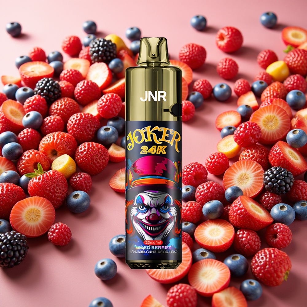 JNR Joker 24K Puffs 2+10ml Rechargeable 800mah Baies Mixtes
