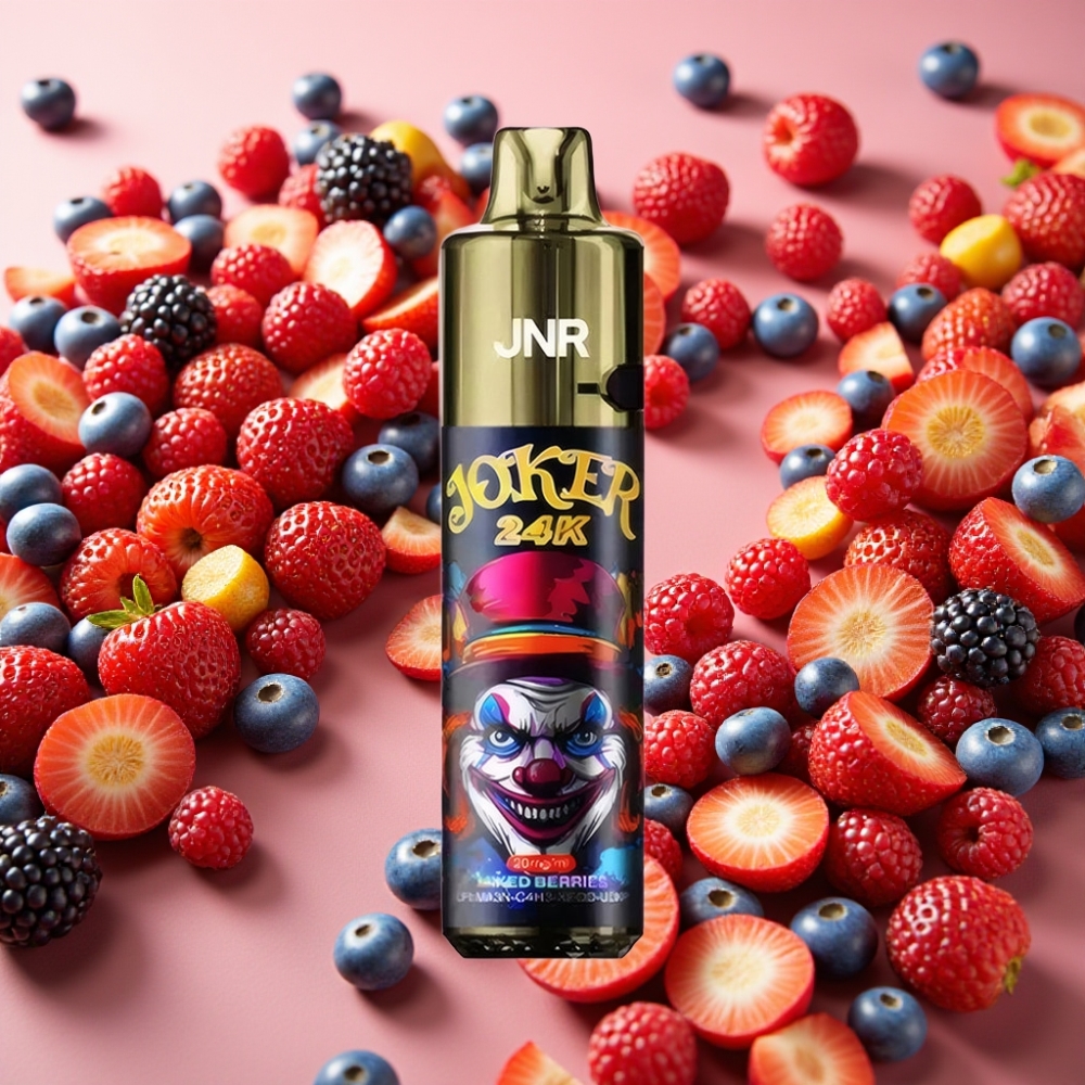 JNR Joker 24K Puffs 2+10ml Rechargeable 800mah Baies Mixtes