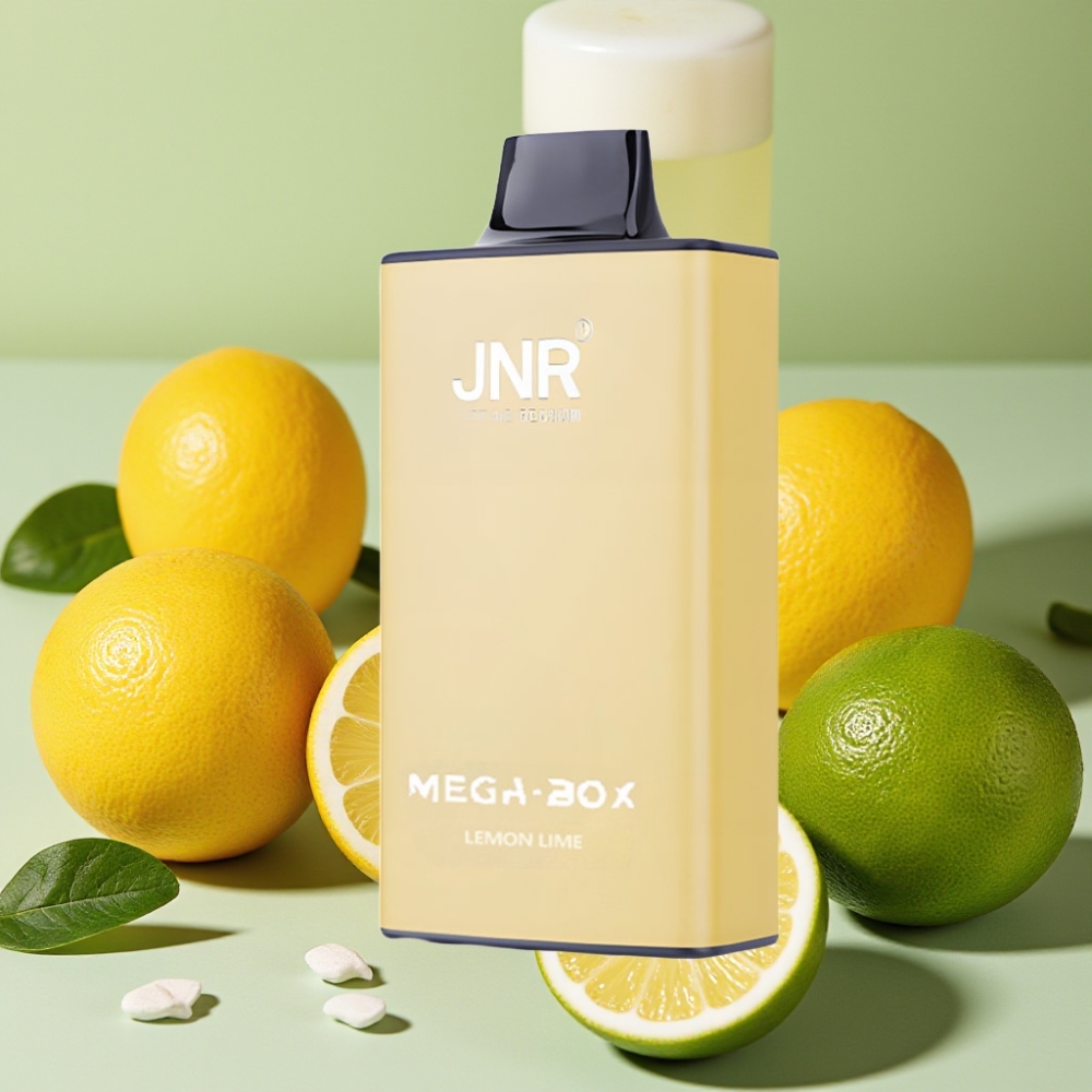 JNR Mega Box 25000 Puffs Citron & Citron Vert 30ml 850mAh Dual Mesh